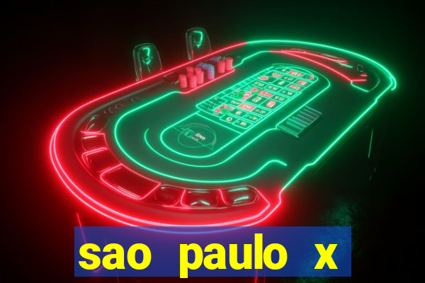 sao paulo x palmeiras palpites